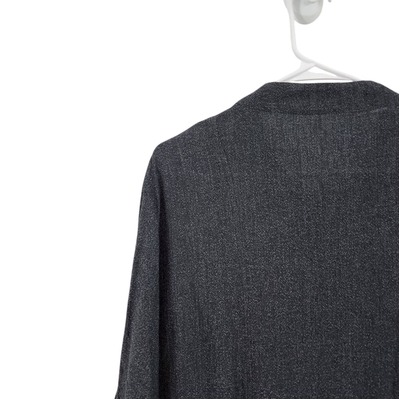 Suzen Women's Vintage Wool Blend Long Sleeves Button Front Maxi Dress - L - Picture 6 of 10